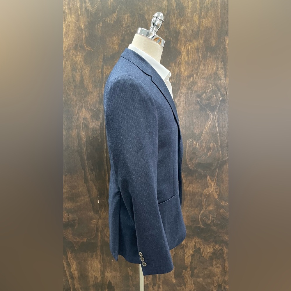 Peter Millar Finely Striped Patch Pocket Deconstr… - image 5